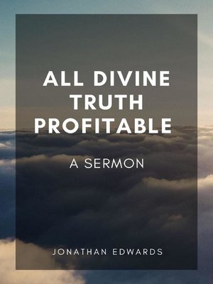 cover image of All Divine Truth Profitable